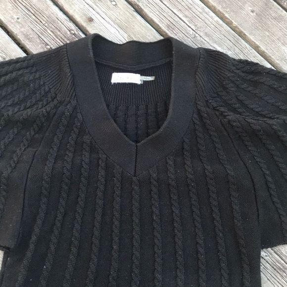 💫4/30 CALVIN KLEIN Thick Sweater Tunic - Picture 3 of 8